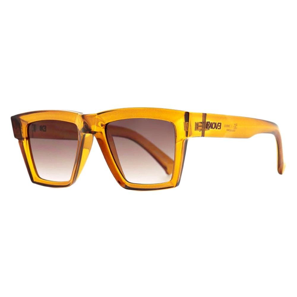 Óculos Evoke Time Square YD01 Yago Dora Crystal Ambar Caramel