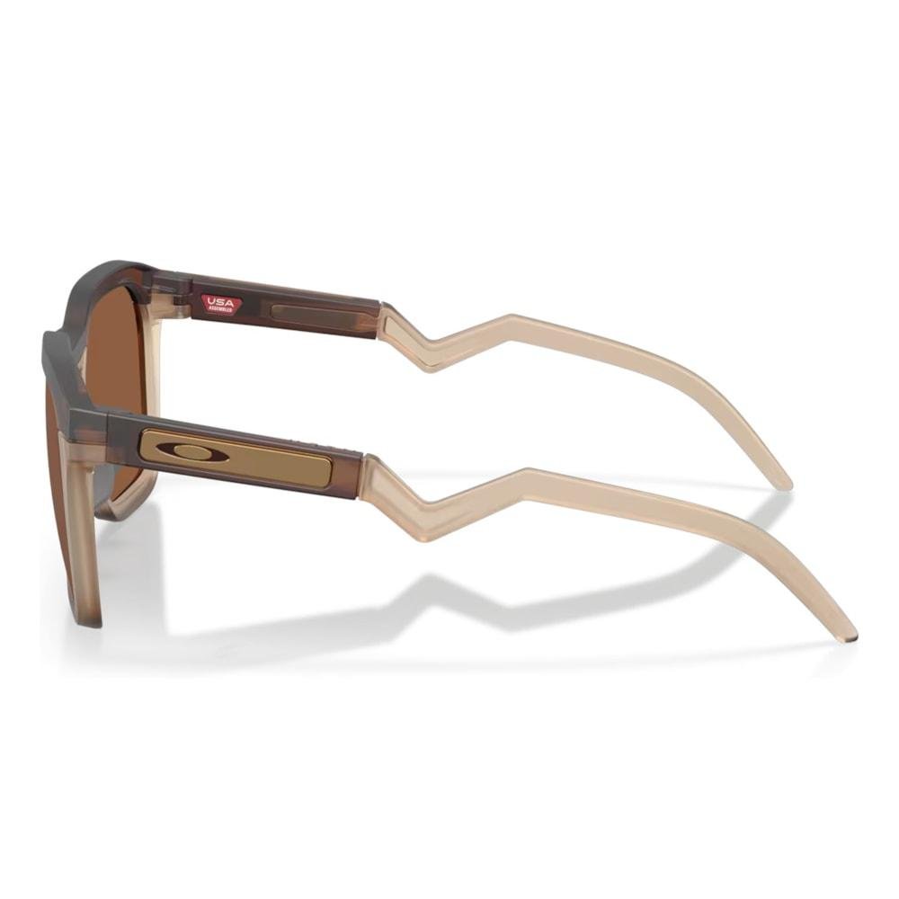 Óculos Oakley HSTN SQ Prizm Tungsten Matte Rootbeer Bege 3