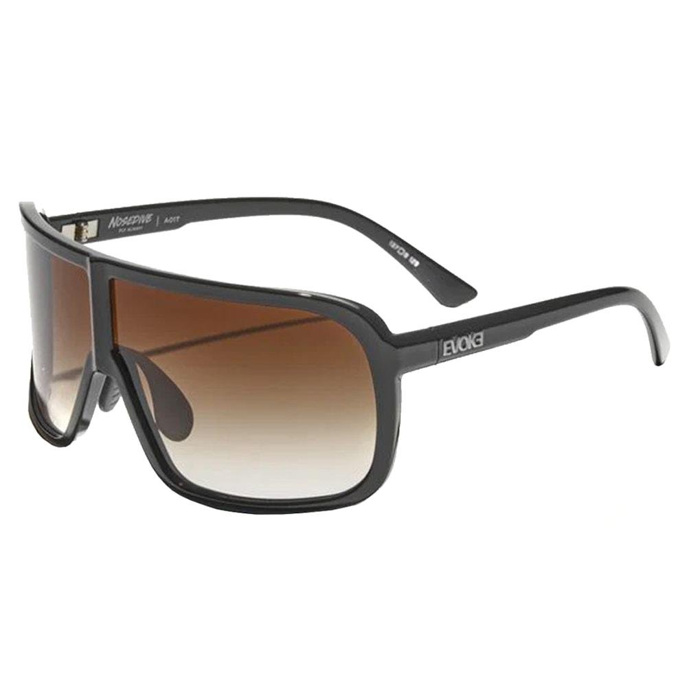 Óculos Evoke Nosedive High-end Midnight Shine Silver Brown Gradient