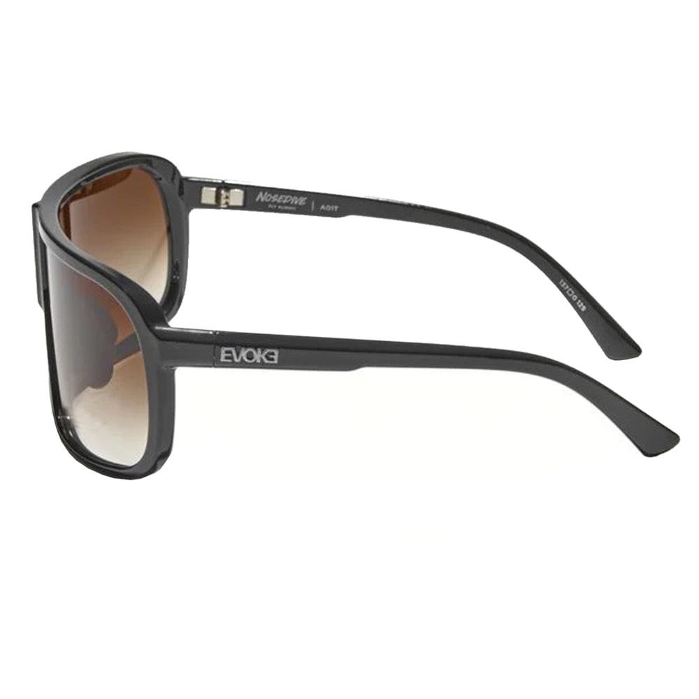 Óculos Evoke Nosedive High-end Midnight Shine Silver Brown Gradient Cinza 3
