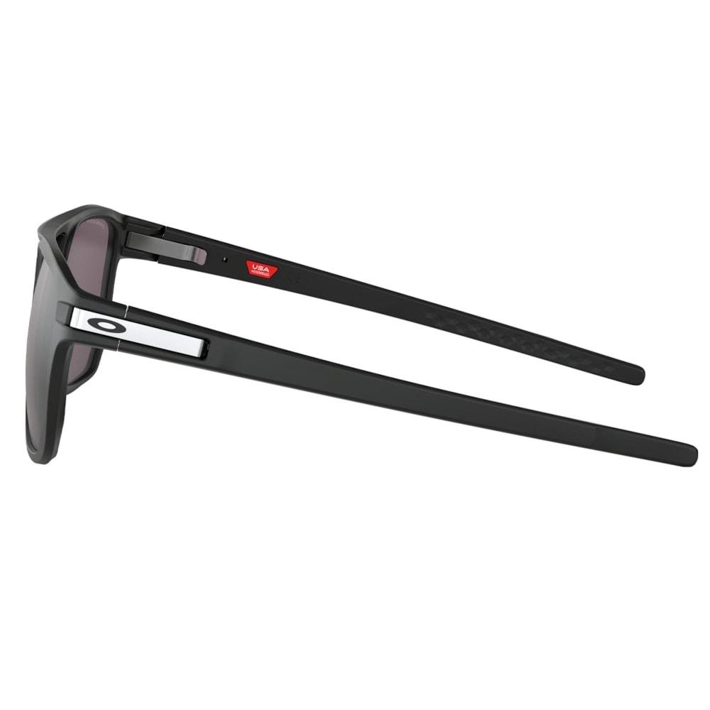 Óculos de Sol Oakley Latch Beta Matte Black Prizm Grey Preto 4