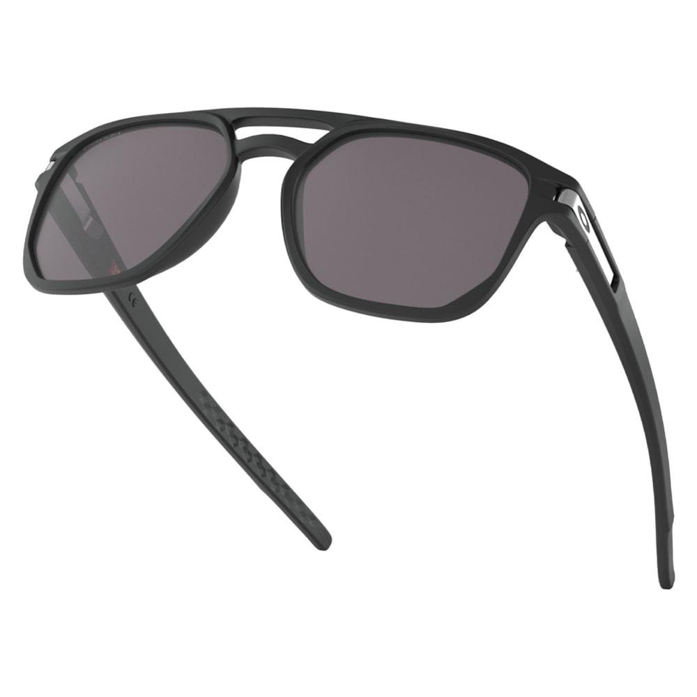 Óculos de Sol Oakley Latch Beta Matte Black Prizm Grey Preto 5