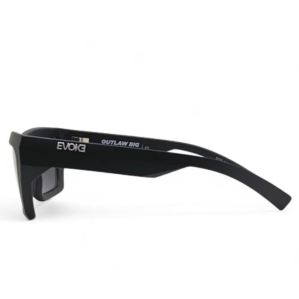 Óculos Evoke Outlaw Big A11 Matte Black Gray Preto 3
