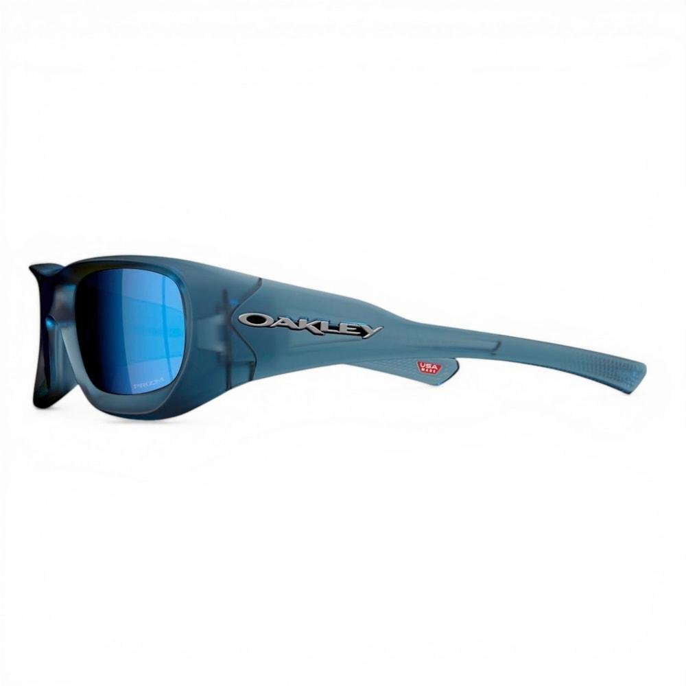 Óculos Oakley De Soto Prizm Sapphire Matte Trans Stonewash Azul 3