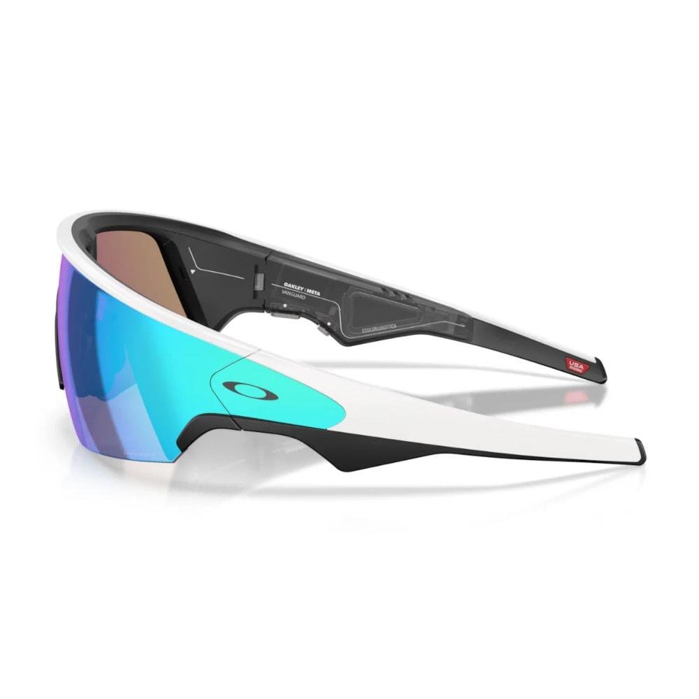 Óculos Oakley Meta Vangard Prizm Sapphire Branco 3
