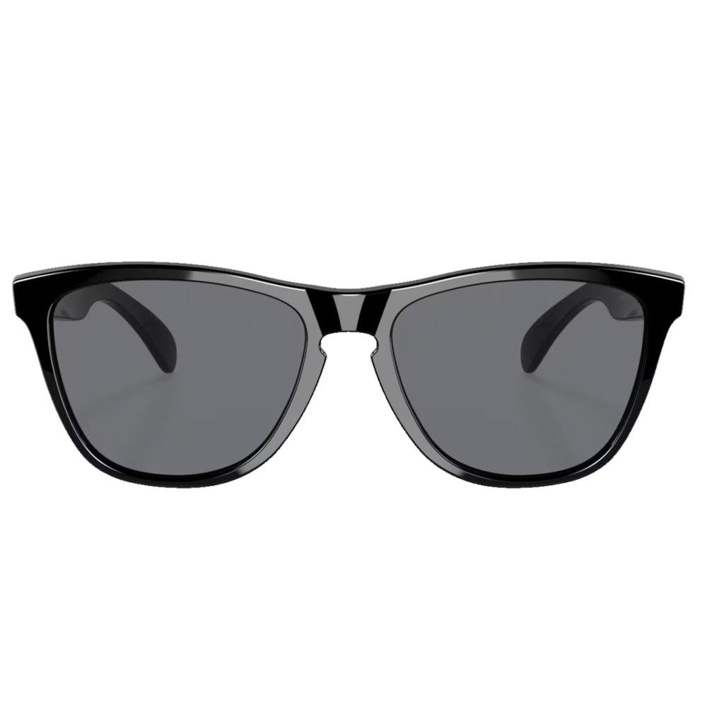 Óculos Oakley Frogskins Polished Black Grey Preto 2