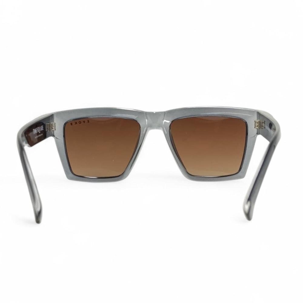 Óculos Evoke Time Square H02 Crystal Gray Brown Gradient Cinza 4
