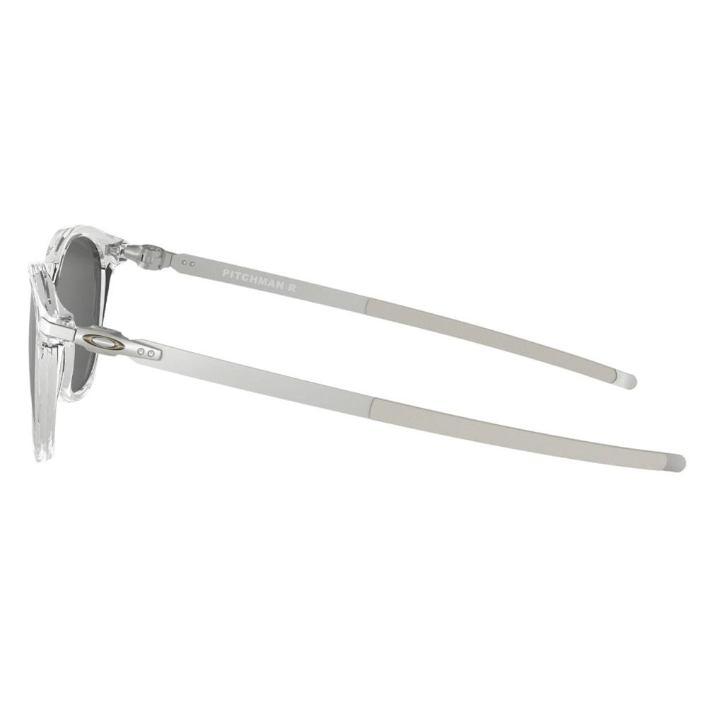 Óculos de Sol Oakley Pitchman Polished Clear Prizm Black Cinza 4