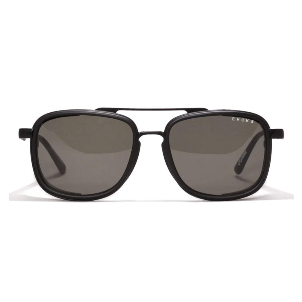 Óculos Evoke Snowstorm 09A Black Matte Black Green Total Preto 2