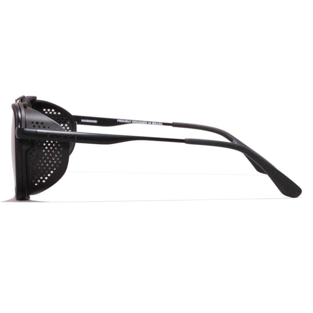 Óculos Evoke Snowstorm 09A Black Matte Black Green Total Preto 3