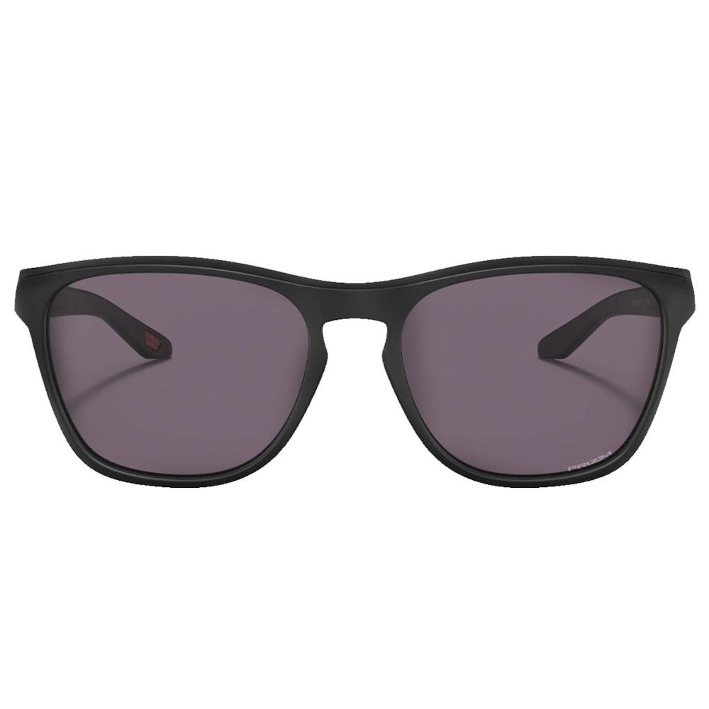 Óculos de Sol Oakley Manorburn Matte Black Prizm Grey Preto 2