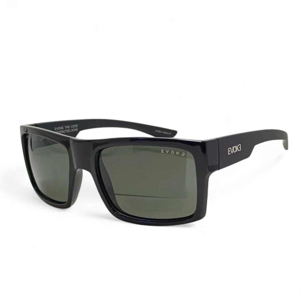 Óculos Evoke The Code II BRA01P Shine Black Matte Verde G15 Polarized
