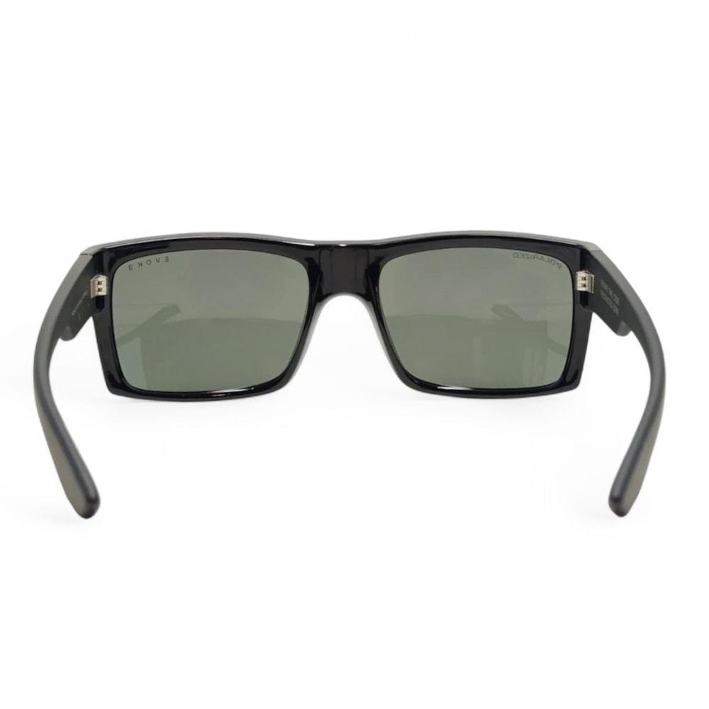 Óculos Evoke The Code II BRA01P Shine Black Matte Verde G15 Polarized Preto 4