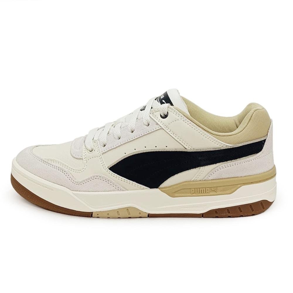 Tênis Puma Rebound Retro SD Frosted Navy Bege 2