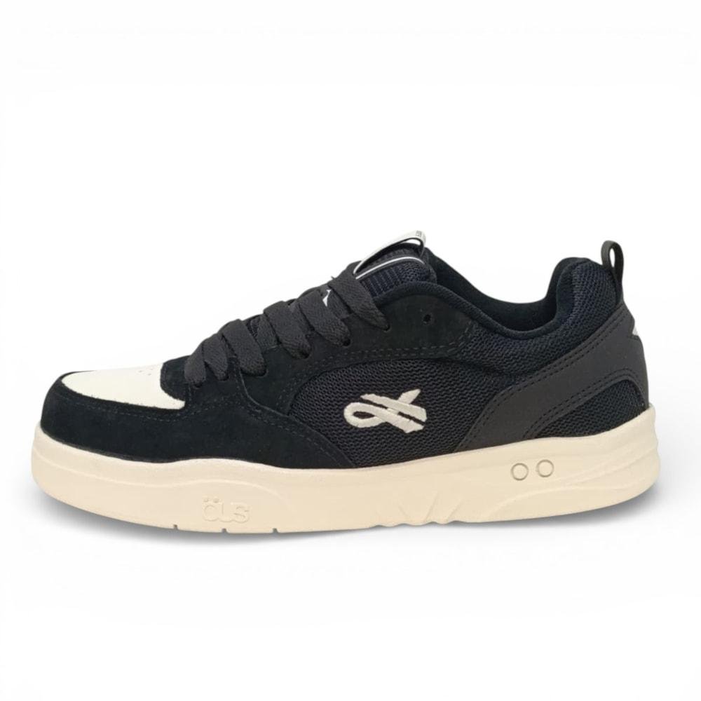 Tênis Ous Fluente PRT Chantilly Essencial Preto/Bege 2