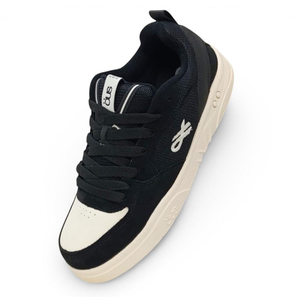 Tênis Ous Fluente PRT Chantilly Essencial Preto/Bege 4