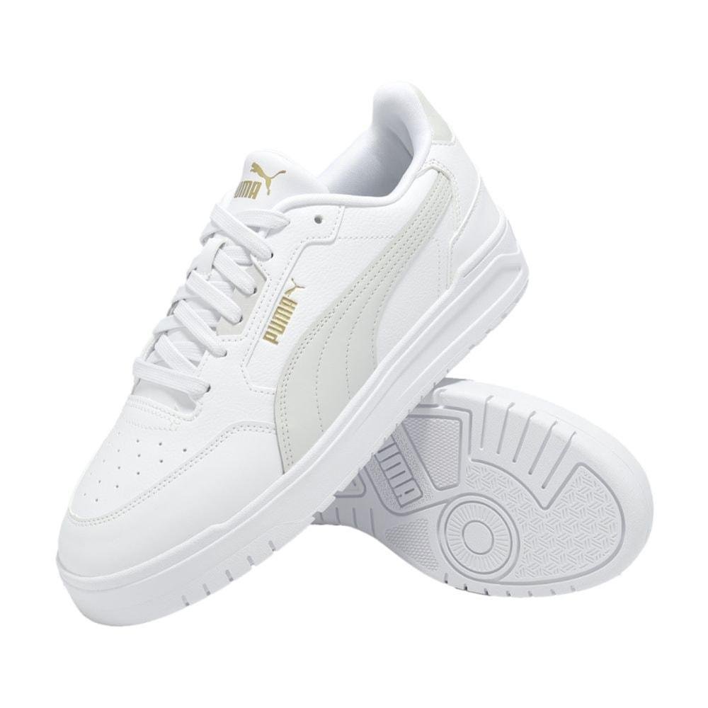 Tênis Puma Shuffle Downtown White Gray Gold Branco 4