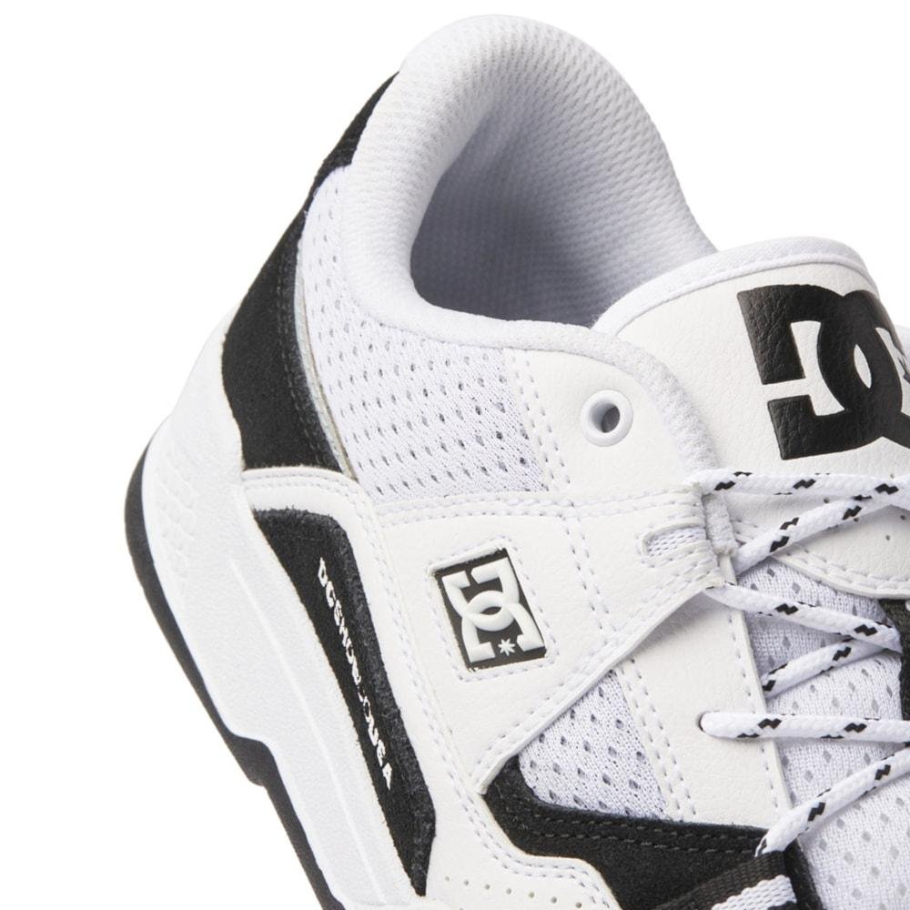 Tênis DC Construct Black White Preto 4