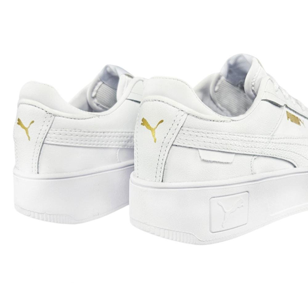 Tênis Puma Carina Street BDP White Gold Branco 3