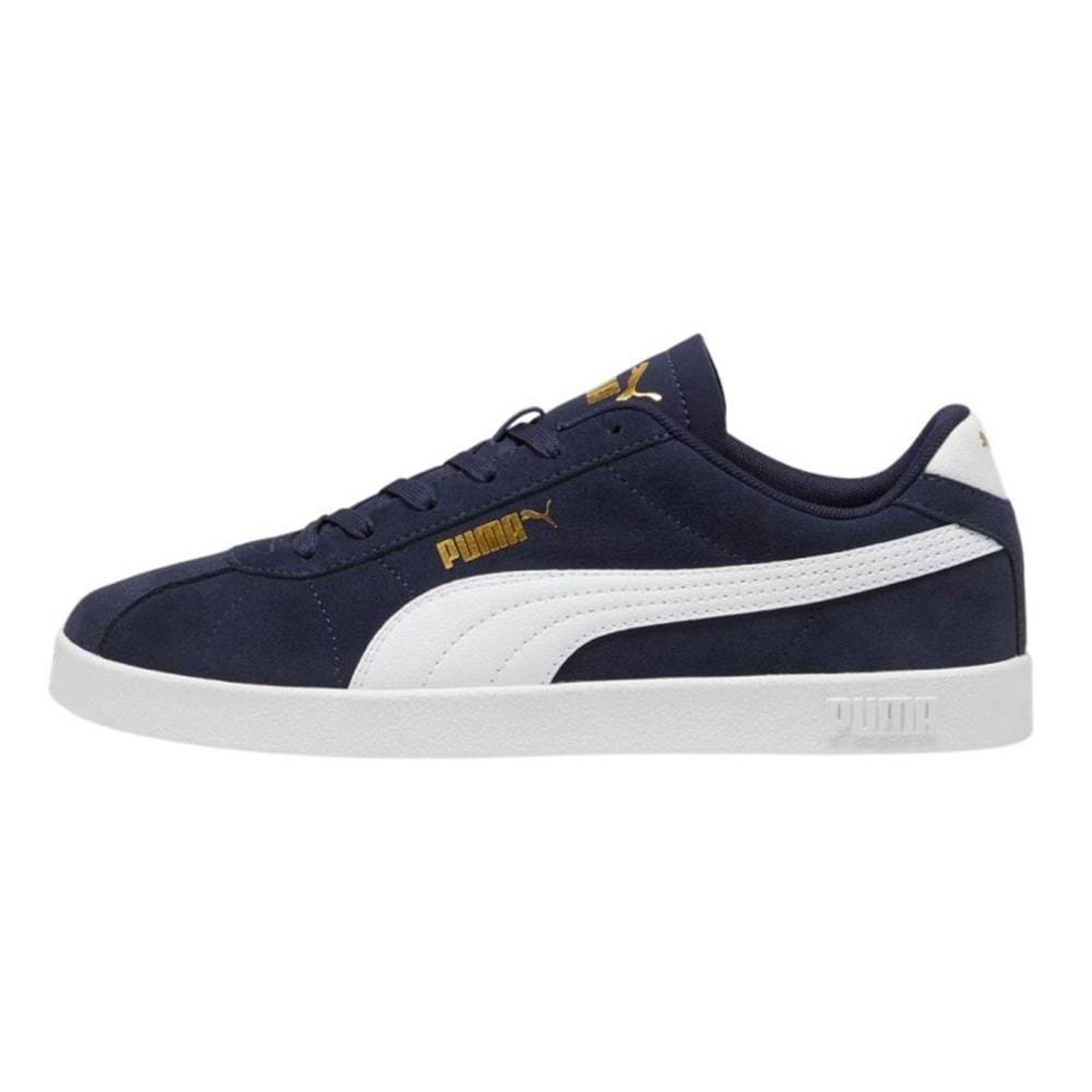 Tênis Puma Club II Navy White Gold Azul 2