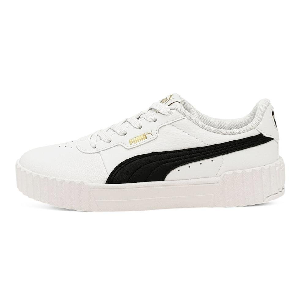 Tênis Puma Carina 3.0 BDP White Black Gold Branco 2