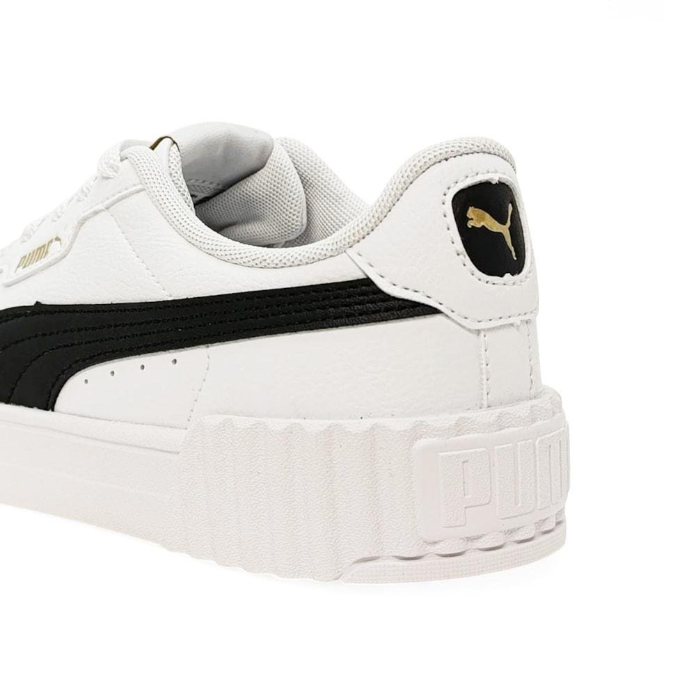 Tênis Puma Carina 3.0 BDP White Black Gold Branco 3