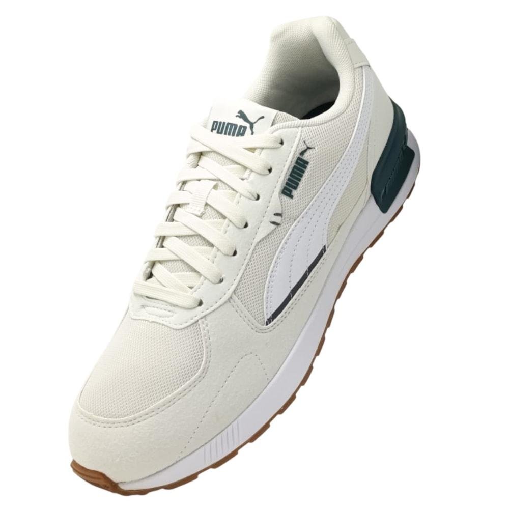 Tênis Puma Gravitation White Green Branco 4