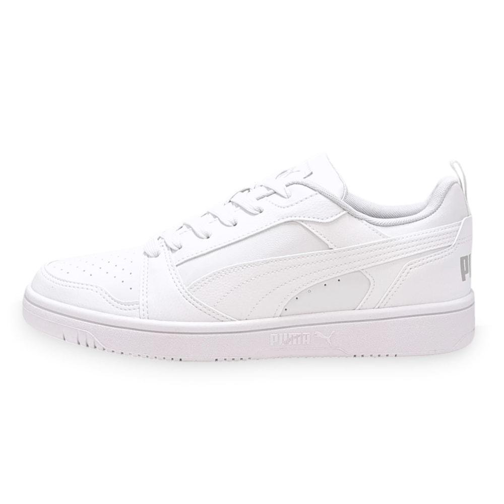 Tênis Puma Rebound V6 Low BDP White Cool Light Gray Branco 2