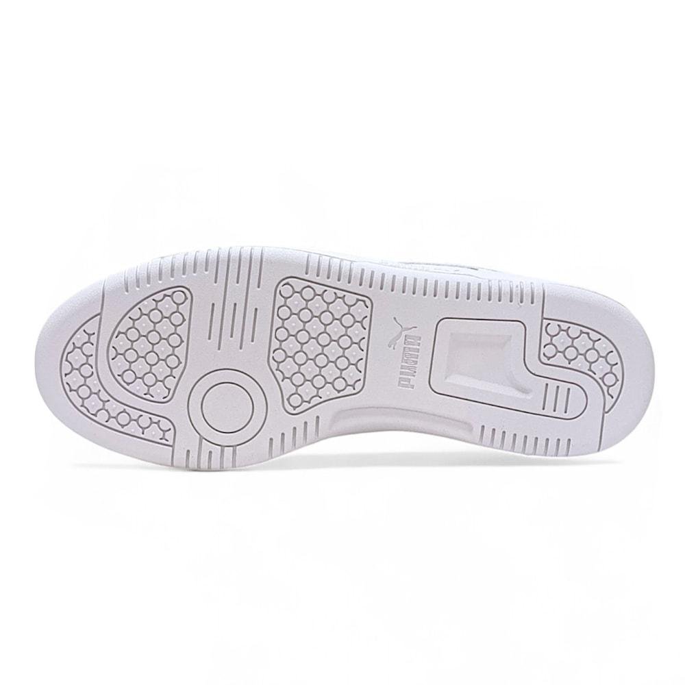 Tênis Puma Rebound V6 Low BDP White Cool Light Gray Branco 4