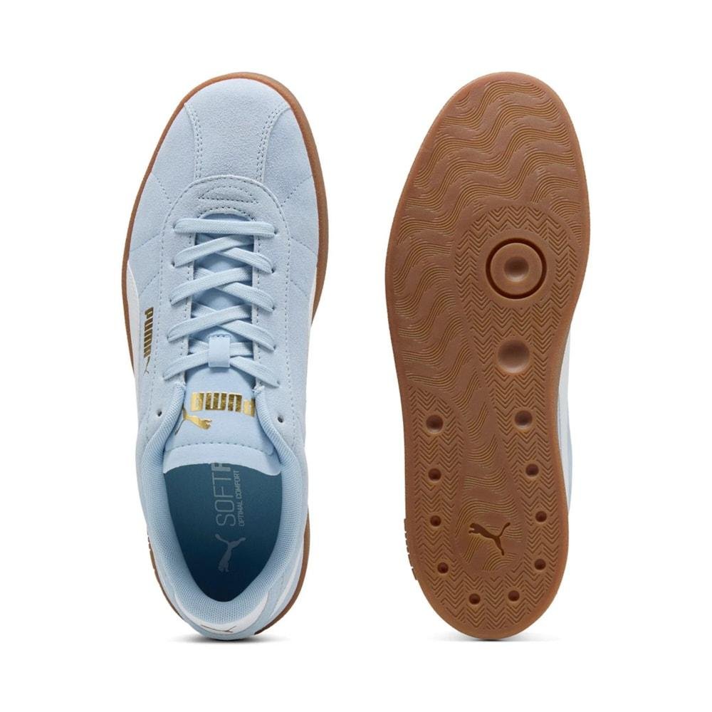 Tênis Puma Club II Haute Tropic White Gold Azul 5