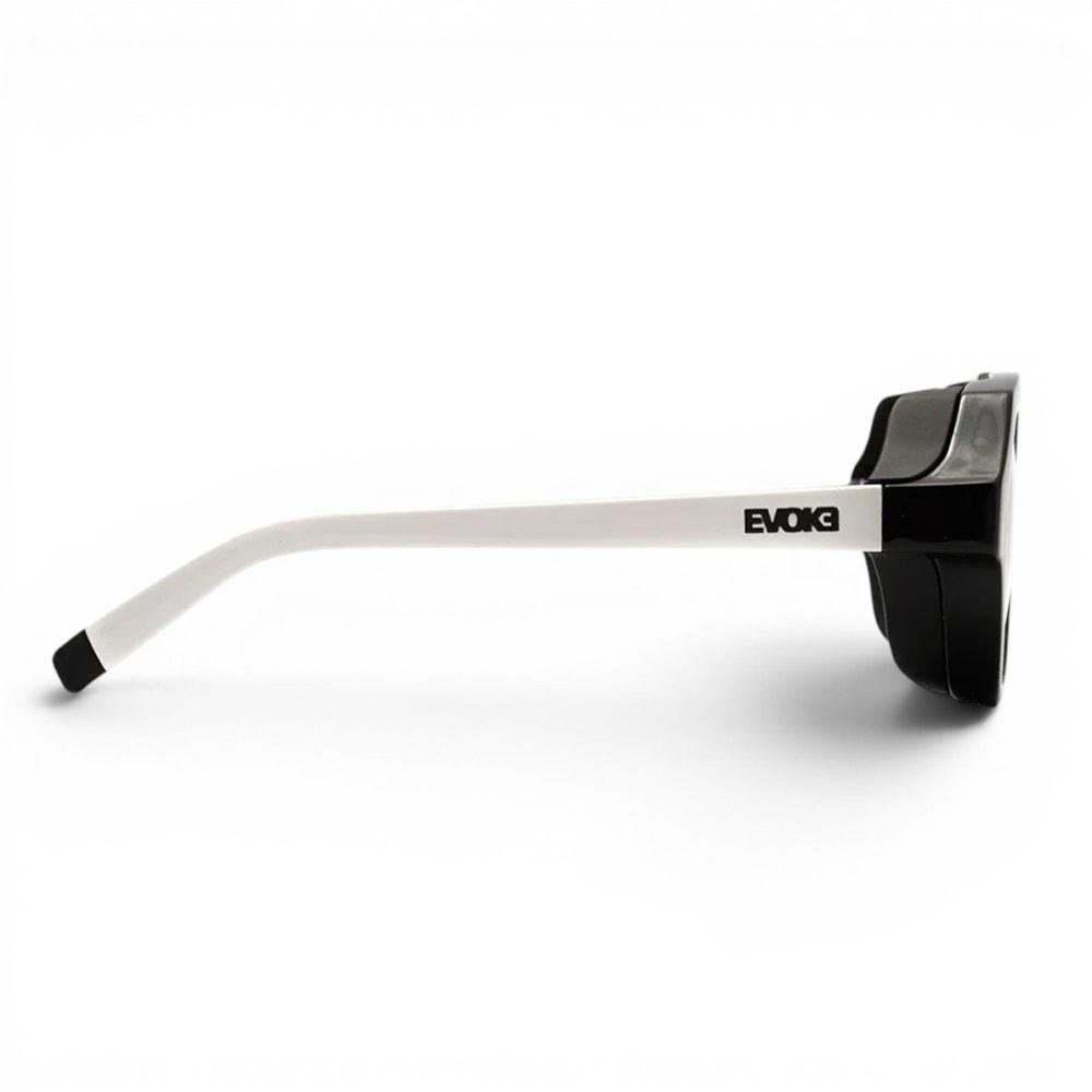 Óculos Evoke Avalanche AB02 Black White Shine Brown Gradient Preto 3