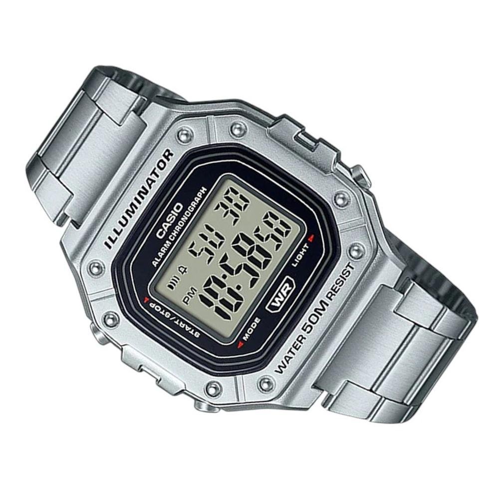 Relógio Casio W-218HD-1AVDF Prata 2