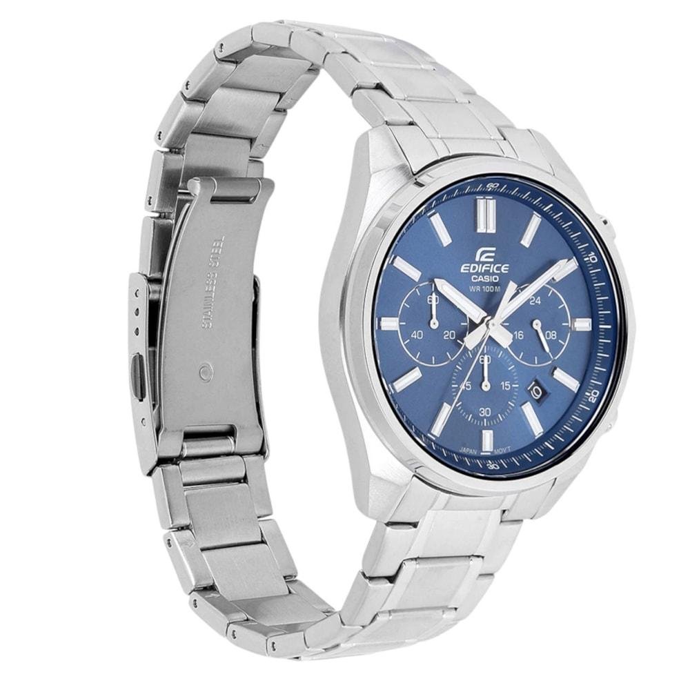 Relógio Casio EFV-650D-2AVUDF Prata 2