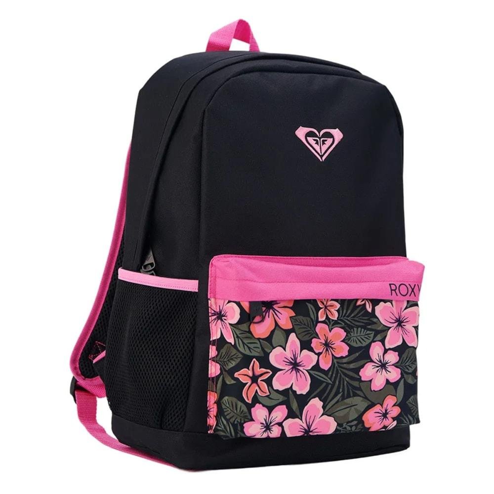 Mochila Roxy Esportiva 17 POP 01 Preto Preto 3