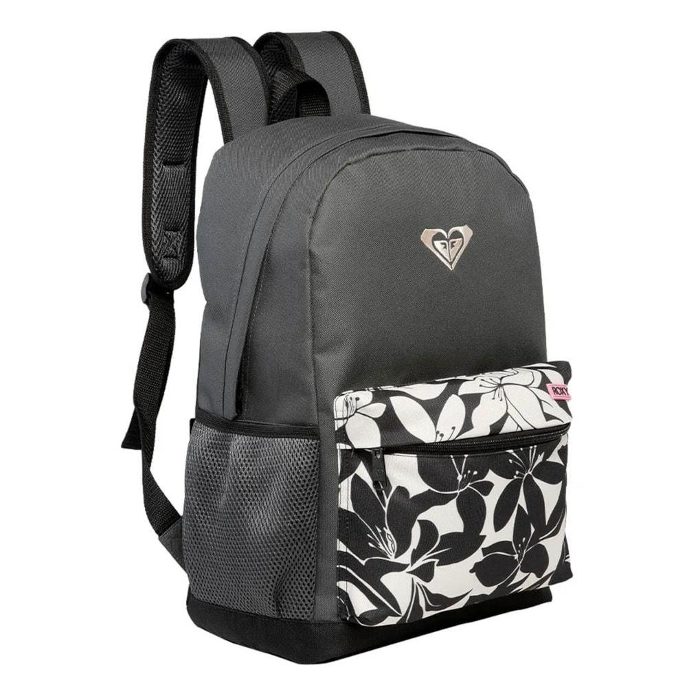 Mochila Roxy Esportiva 17 POP 03 Cinza Cinza 3
