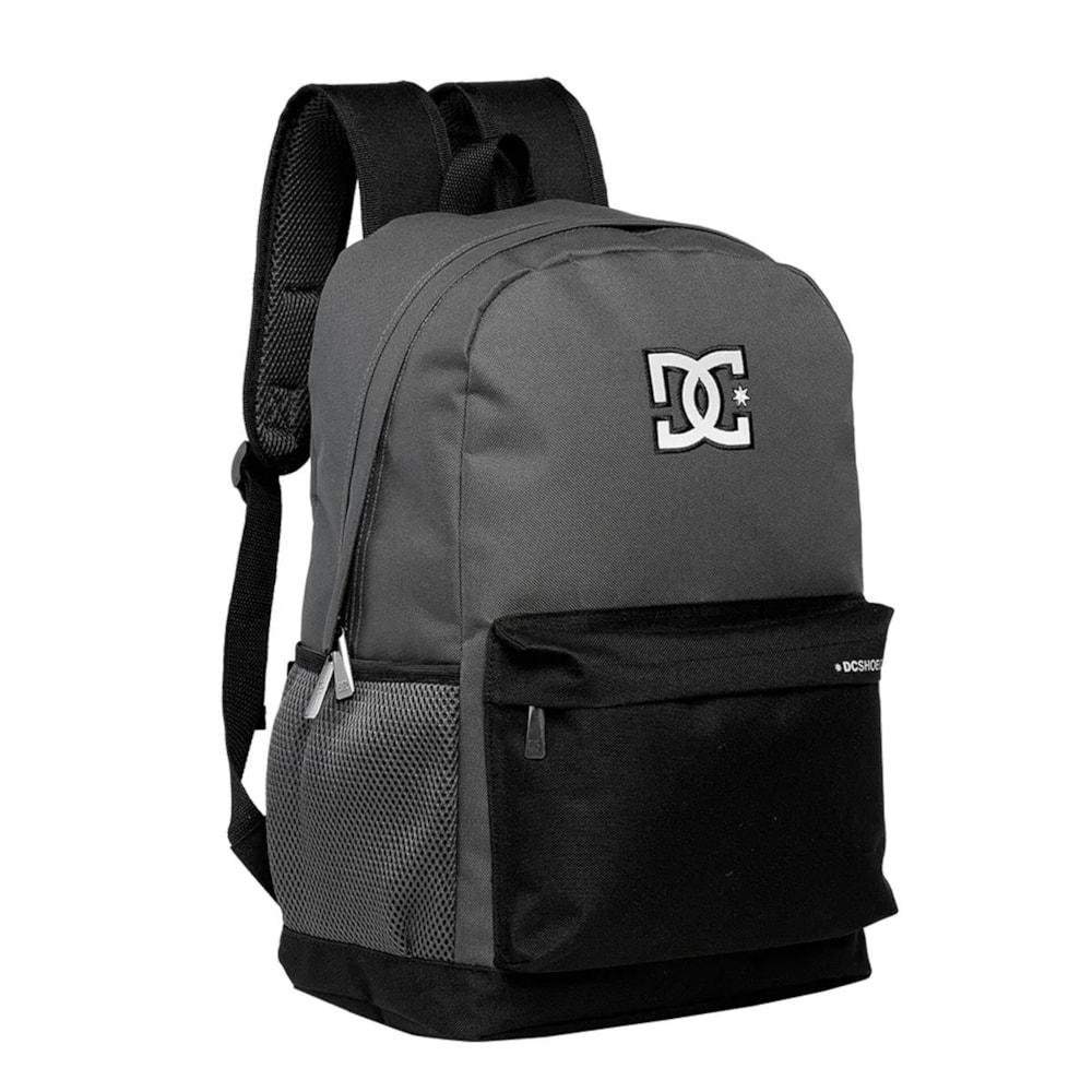 Mochila DC Esportiva 17 POP 10 Preto Cinza 3