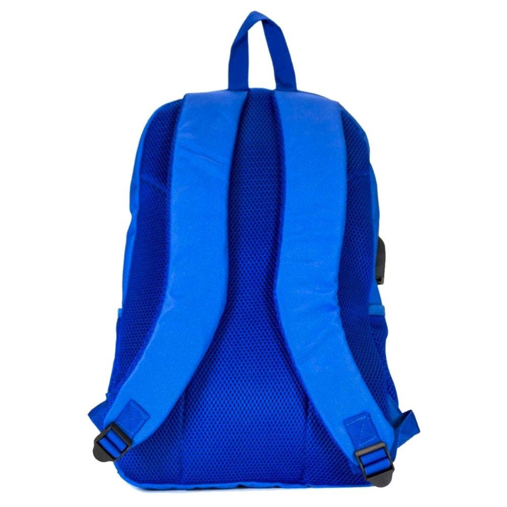 Mochila Two Dogs 20L Casual Com USB e P2 Azul Azul 3