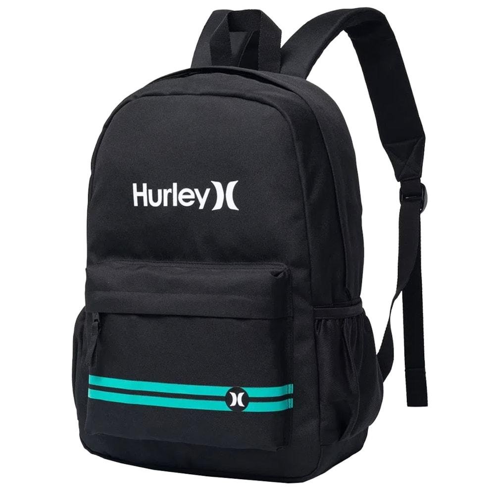 Mochila Hurley Stripe Preta Preto 2