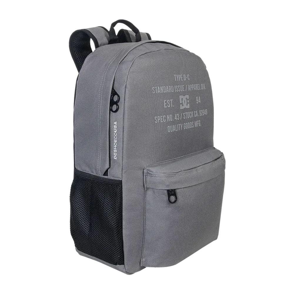 Mochila DC Standard Issue Cinza Cinza 2
