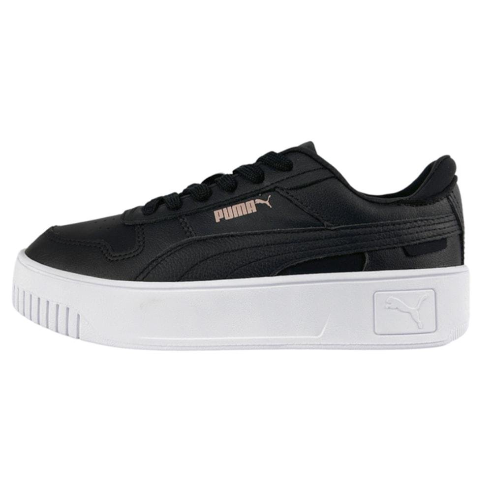 Tênis Puma Carina Street BDP Black Rose Gold White Preto 2