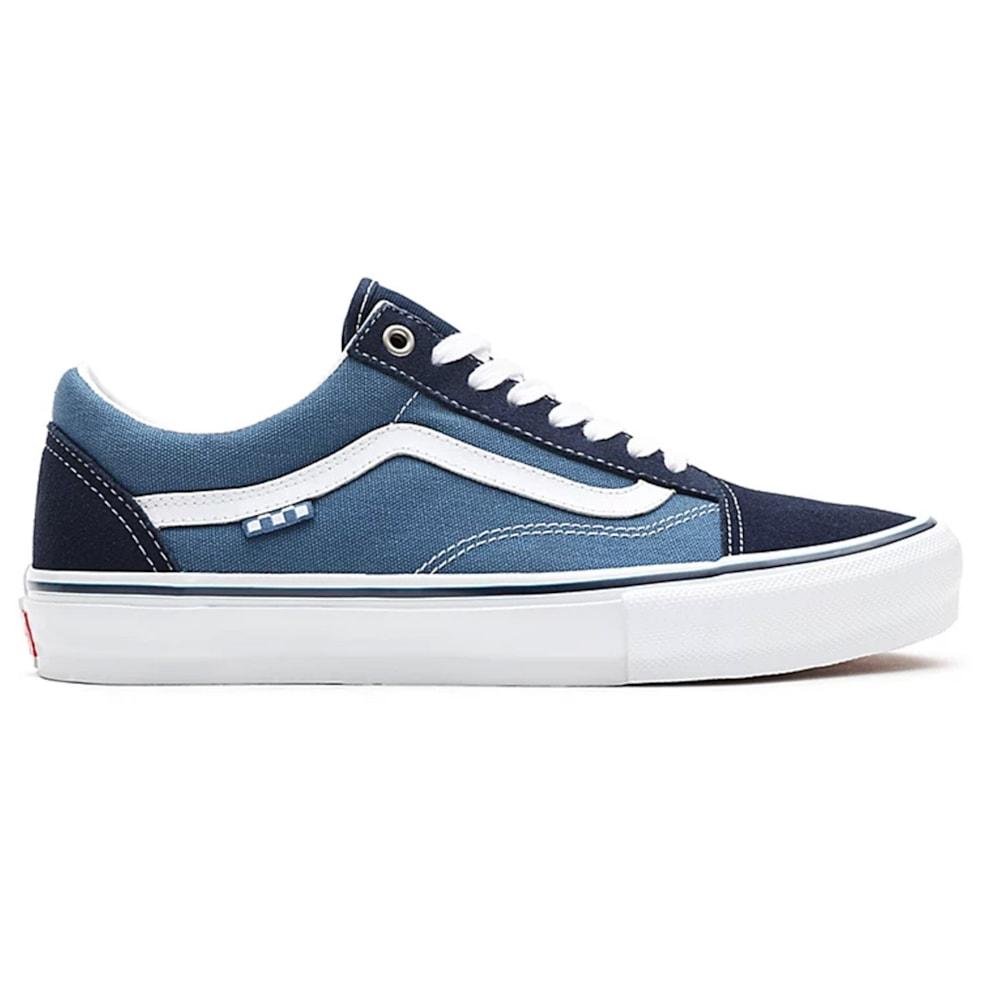 Tênis Old Skool Skate Navy White Azul 2