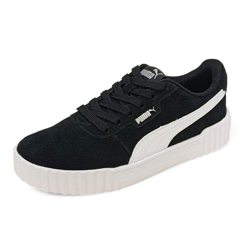 Tênis Puma Carina 3.0 BDP Black Silver Preto 2