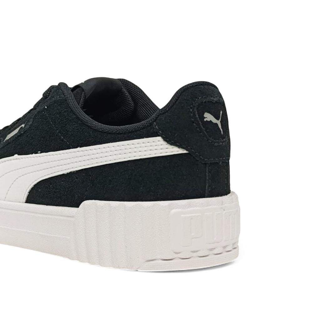 Tênis Puma Carina 3.0 BDP Black Silver Preto 4