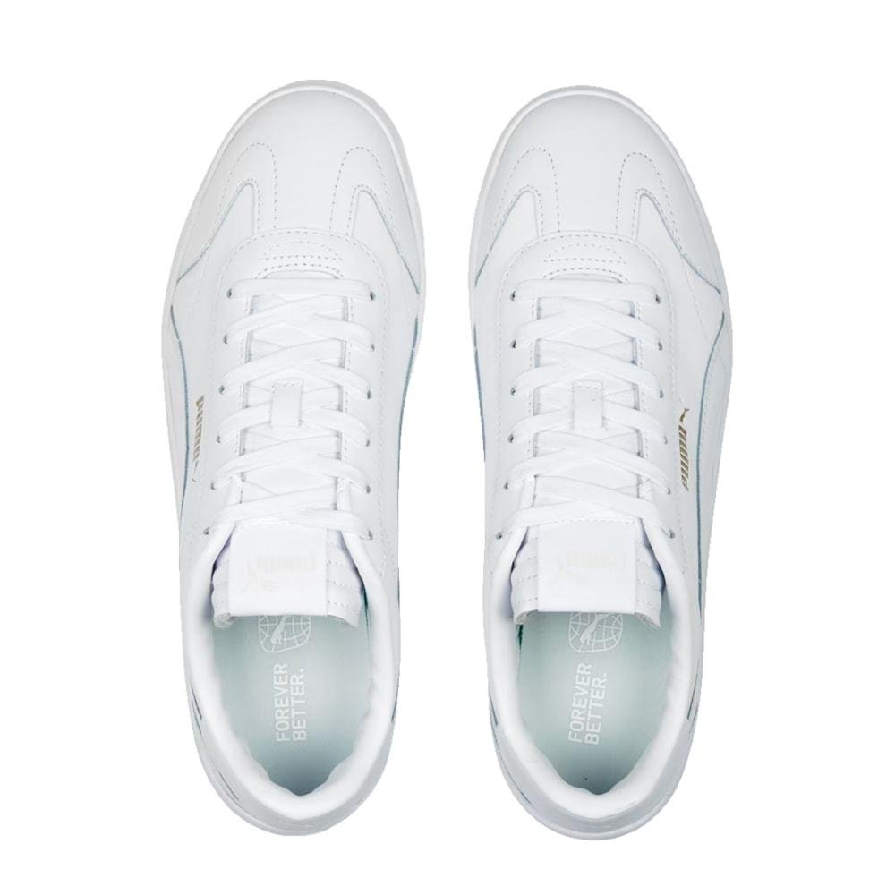 Tênis Puma Club 5V5 White Gold Branco 4