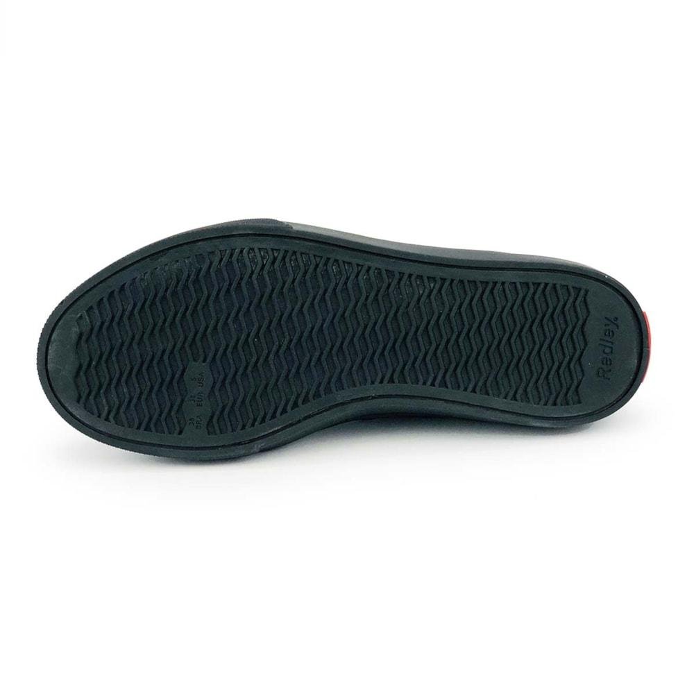 Tênis Redley Monocromo Preto Preto 5