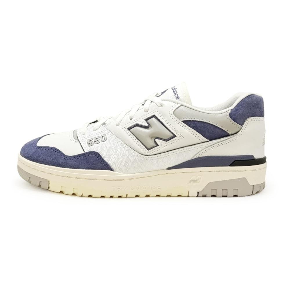 Tênis New Balance BB550BWG Branco Azul Branco 2