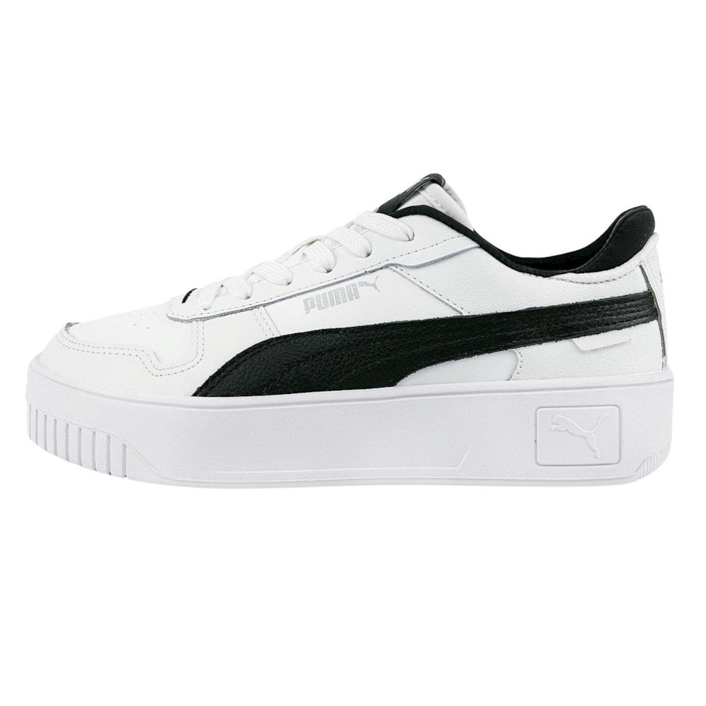 Tênis Puma Carina Street BDP White Black Silver Branco 2