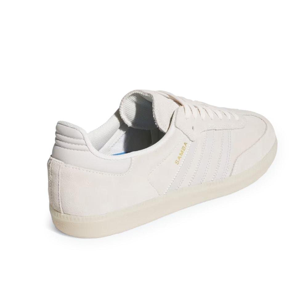 Tênis Adidas Samba Chalk White Grey One Carbon Bege 3
