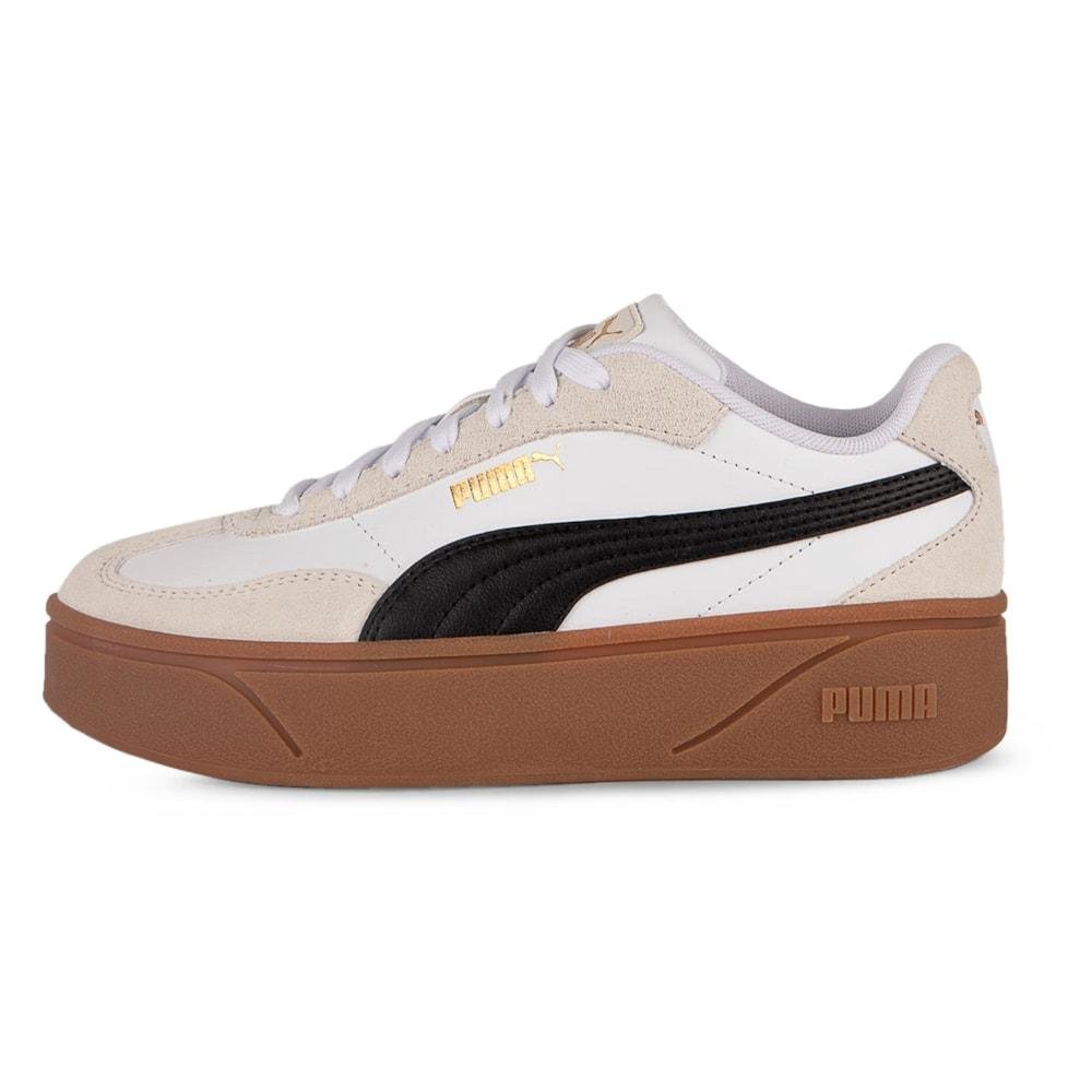 Tênis Puma Club II Era Plataforma White Black Branco 2
