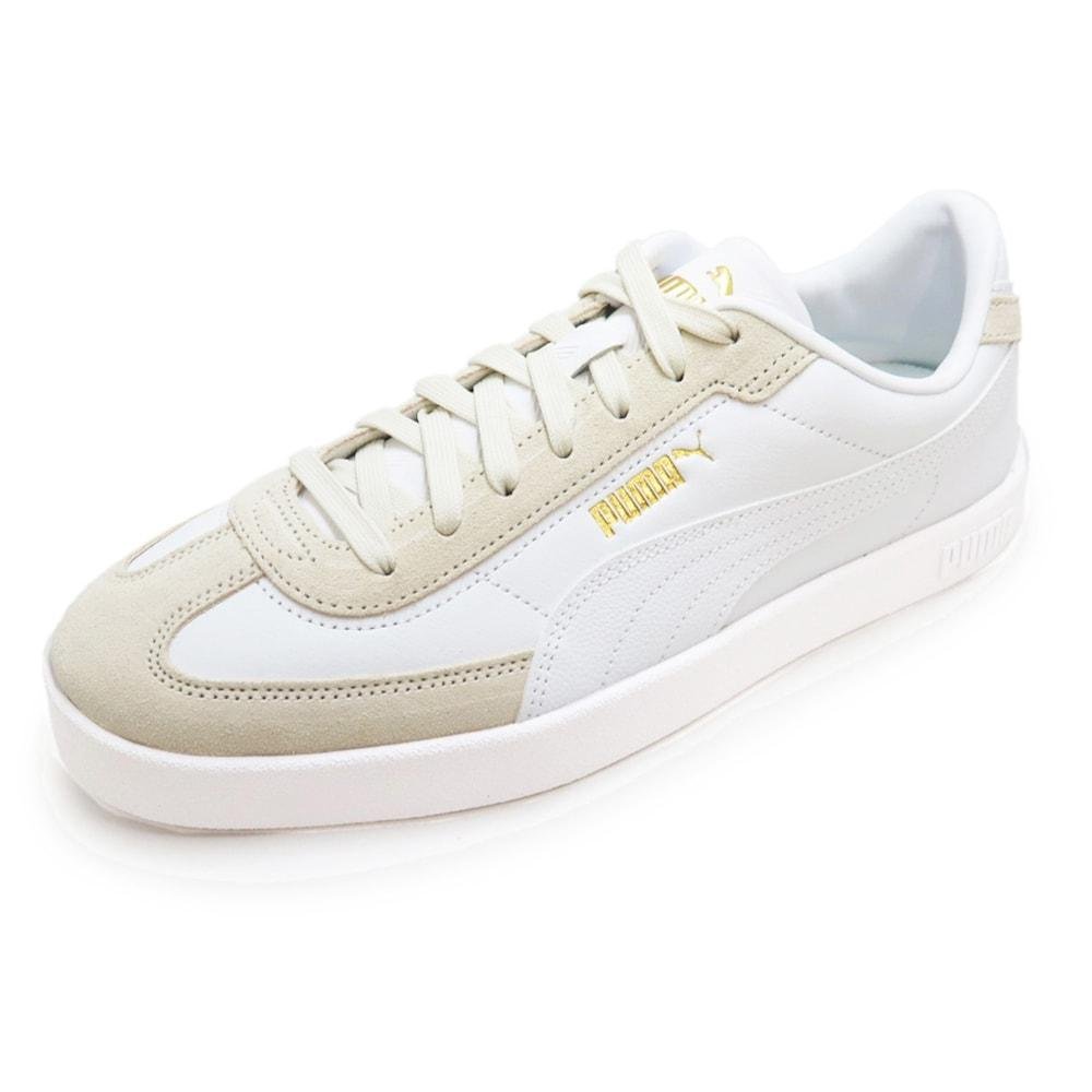 Tênis Puma Club II Era White Vapor Gray Bege 5
